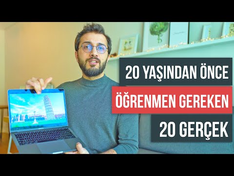 20 yaşına gelmeden öğrenmeniz gereken 20 gerçek |#1