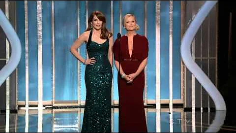 Golden Globes 2013 Opening - Tina Fey And Amy Poehler