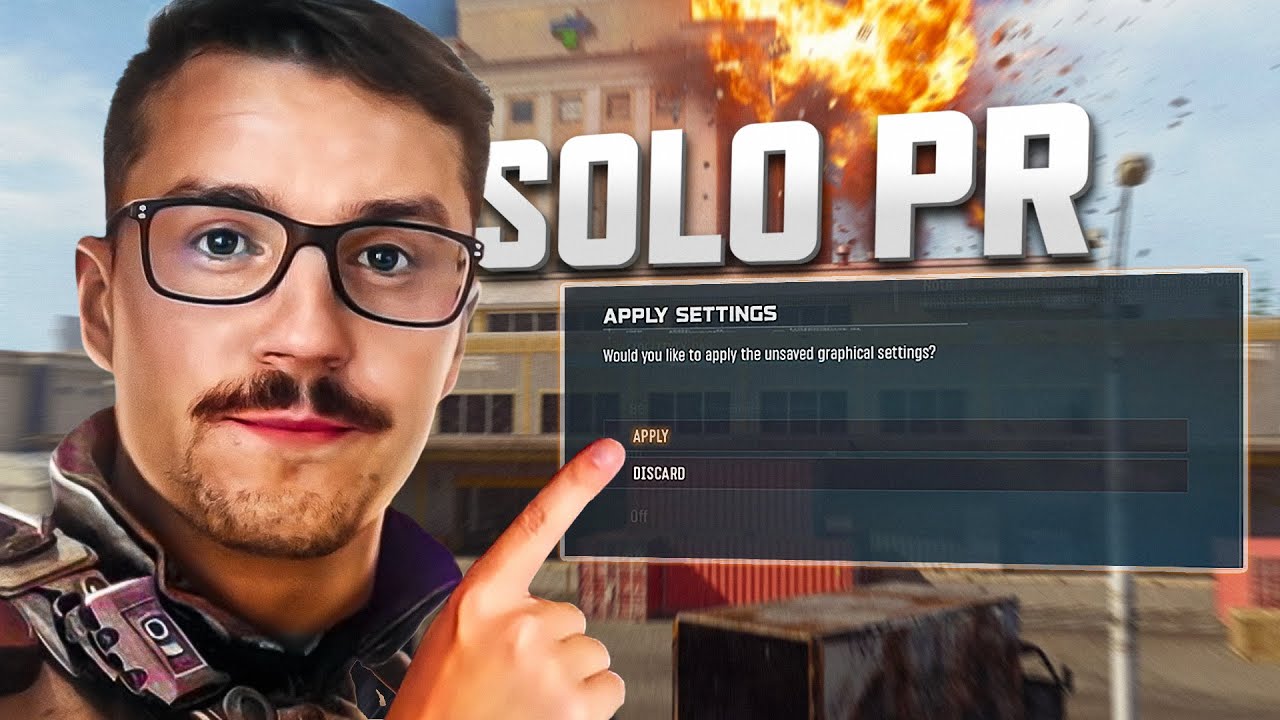 I BROKE MY SOLOS PR IN WARZONE WITH THIS SETTING - YouTube