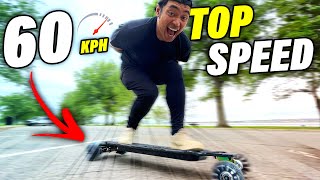 Their BEST Electric Skateboard for SPEED  Ownboard Zeus Pro