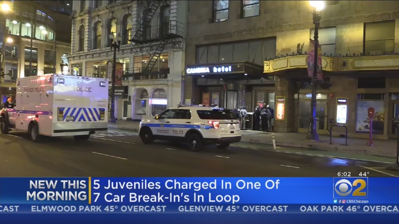 Teens Charged With Breaking Into Cars Downtown - YouTube