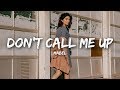 Mabel - Don't Call Me Up (Lyrics)