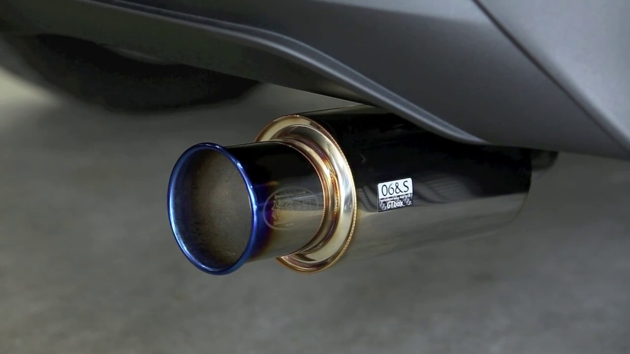 KAKIMOTO RACING GTbox 06&S for C-HR HYBRID EXHAUST - YouTube