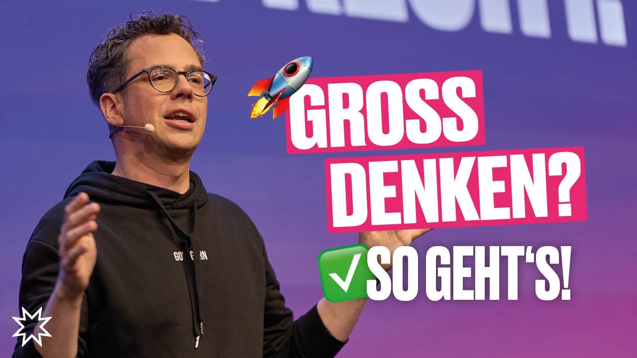 Groß denken? So geht's! (Business Gladiators Unplugged m. Philipp Maderthaner)