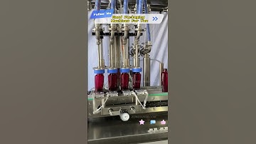 Automatic Servo 4 Heads Tracking filling machine