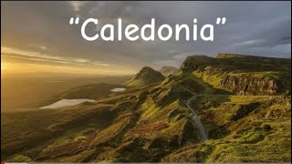 Scottish Topic for kids - “Caledonia” backing track (3 verses)