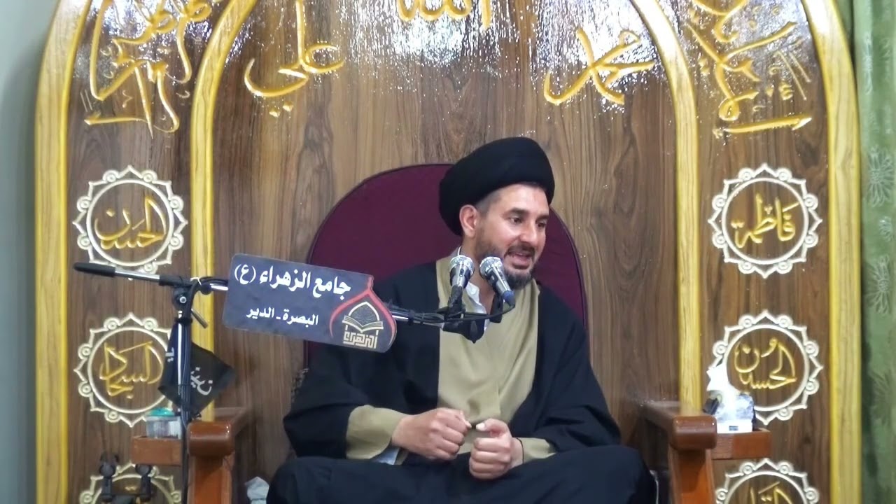 سماحة الخطيب الحسيني السيد احمد الموسوي/ ليلة 12 رمضان 1447 هـ / جامع الزهراء(ع)