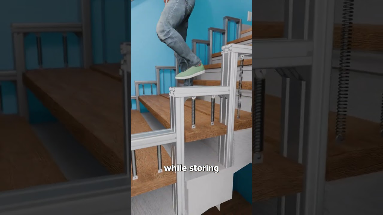 How These Energy Saving Stairs Work 😮 썸네일