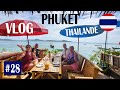 Vlog thalande 2023 courses  kata restaurant  rawai et super point de vue le promthep cap