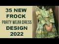 New frocks design | cotton lawn party wear dress 2022 | frock ke design