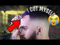 I CUT MY OWN HAIR! 🩸 DID I CUT MYSELF?! 😳