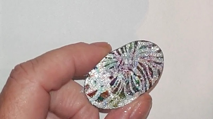 26.  Amazing Sparkly Blingy 3d Pendants with Shadow using Dichroic and Layered Mica