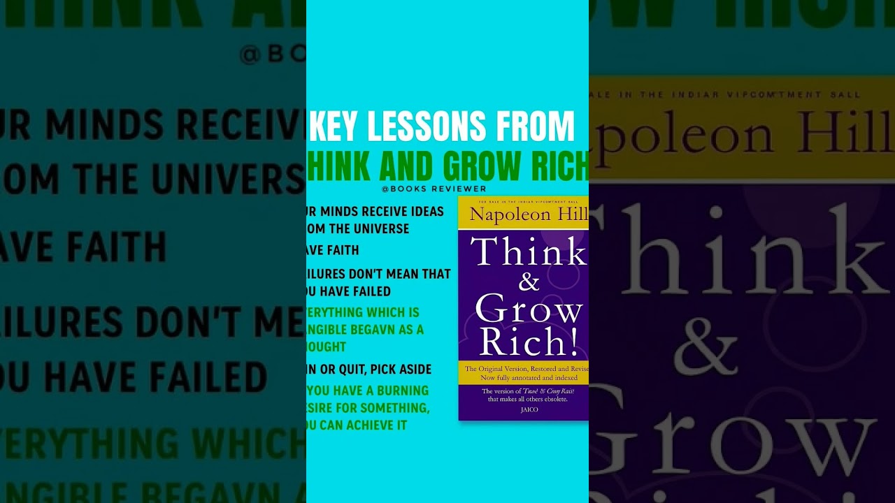 The Book Review System -: Think And Grow Rich|Mindset Is Everything|