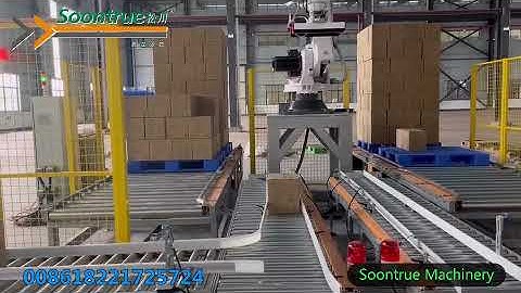 Full auto facial tissue interfolder + logsaw + packing machine +Robot palletizer --- Soontrue