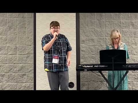 Tyson’s Vocal Solo,