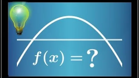 Comment trouver fonction polynome de degré 2 ?