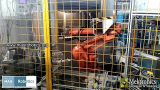 Robot Handling - Part 3 - Press Molding - Industrial Robots Project - MAS ROBOTICS screenshot 5
