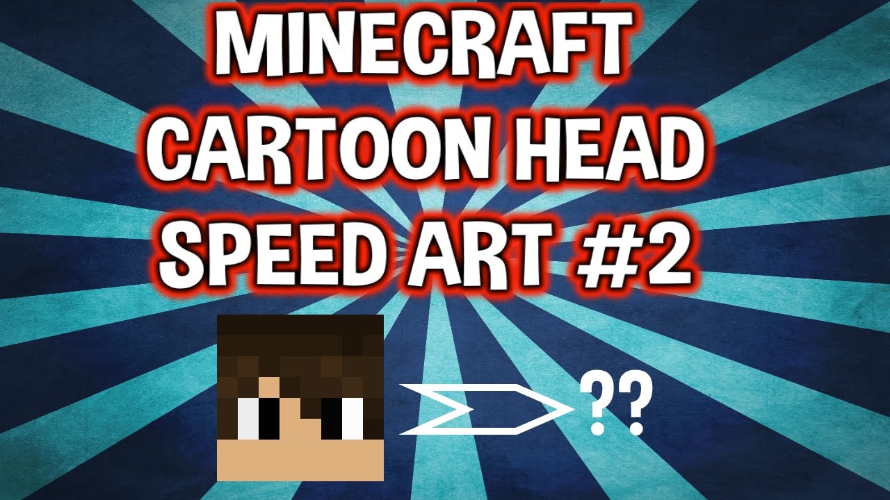 Minecraft Cartoon Head Speedart | For Dimentio18 | #2 (MAKING THEM FOR EVERYONE JUST COMMENT)