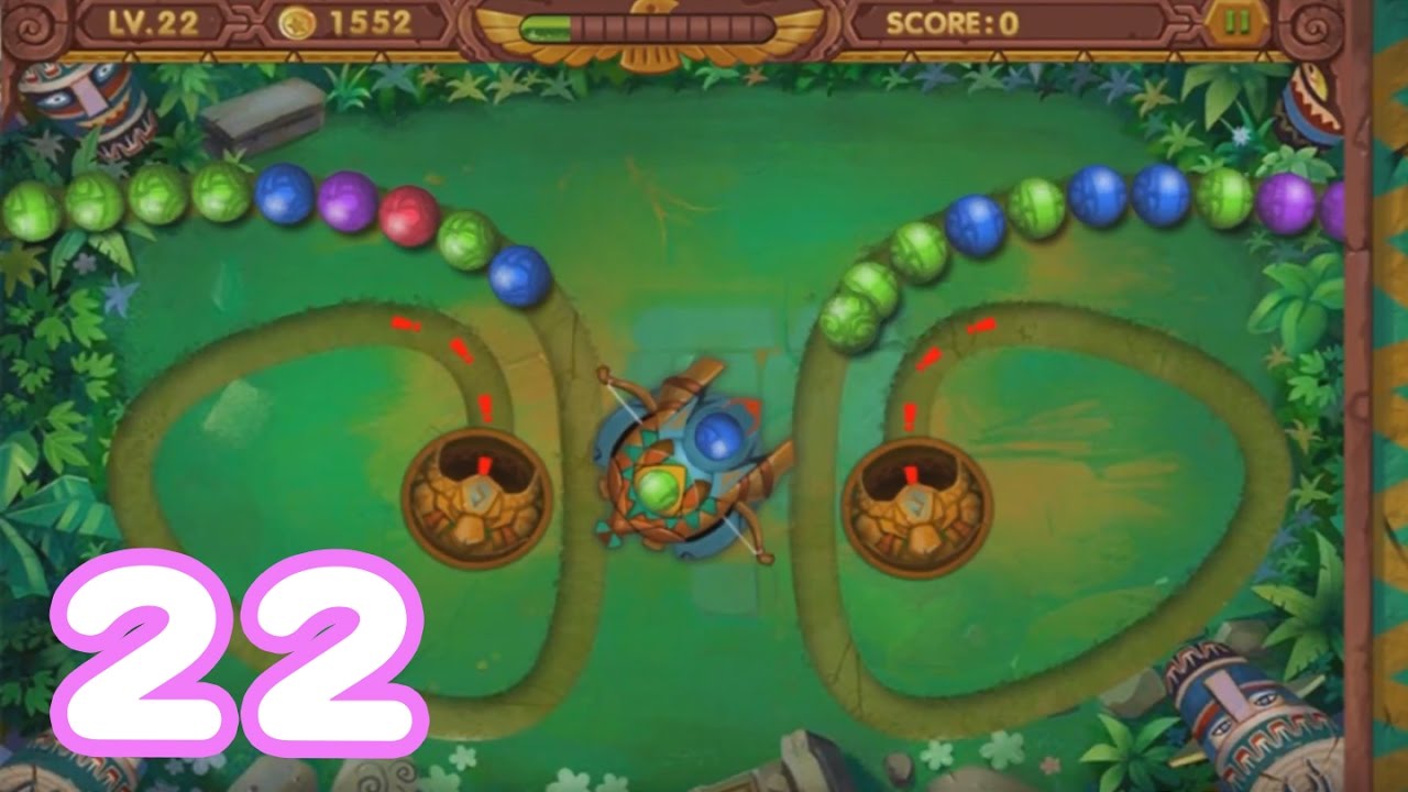 Marble Legend 2 Level 22 祖瑪爆破傳奇2 android/iOS GAME YouTube