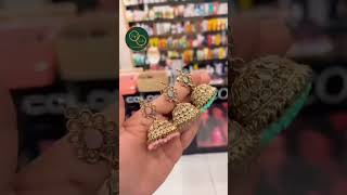 New Earrings Jhumki designs with maang tikka ideas by Payal jewellers jhumki earrings