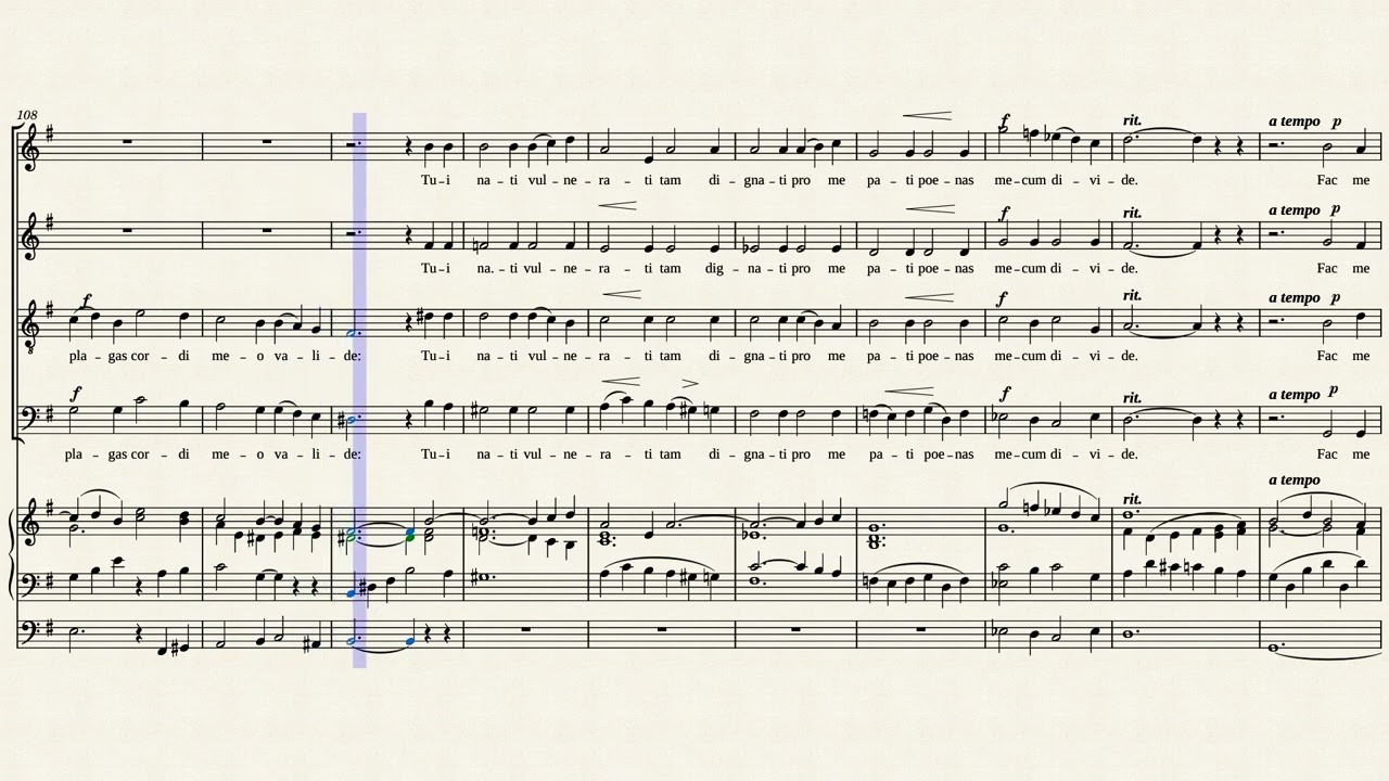 Rheinberger stabat mater Tutti