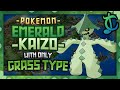 Can You Beat Pokemon Emerald Kaizo With Only Grass Pokemon?! (HARDEST ROM HACK)