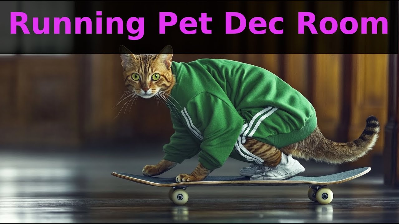 Running Pet Dec Room - New High Score! Like Subway Surfers