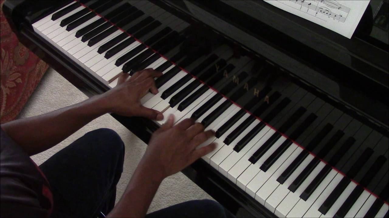 Piano Tutorial - Wanna Be Happy Kirk Franklin Part 2 - YouTube