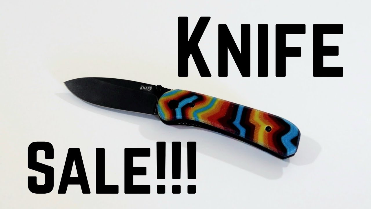 CUSTOM KNIFE SALE!!! knives YouTube