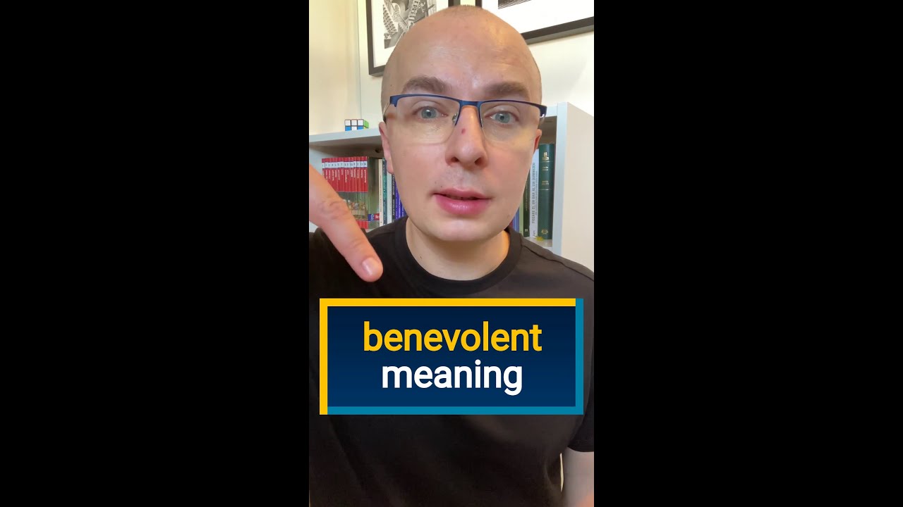 BENEVOLENT meaning | What does "BENEVOLENT" mean? Definition in Merlin Dictionary 