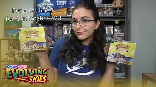Aiming for Alts! | POKÉMON SWORD & SHIELD EVOLVING SKIES BOOSTER BOX OPENING X2 FOR CHRISTOPHER W. Aiming for Alts! | POKÉMON SWORD & SHIELD EVOLVING SKIES BOOSTER BOX OPENING X2 FOR CHRISTOPHER W.