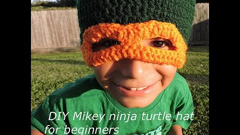 Easy DIY Ninja Turtle Hat Tutorial