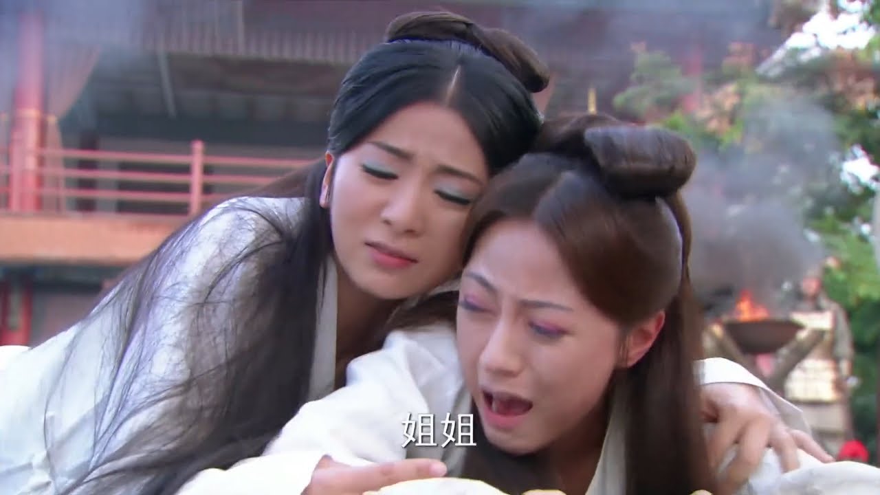 Сестры наказаны, но спасены своей красотой, выбраны для дворца евнухом.