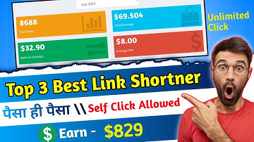 Best Link Shortner Earn Money 2023 || Best link shortener high cpm