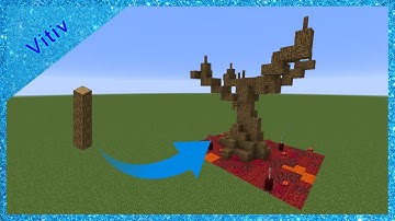 Custom Dead Tree - Minecraft Tutorial