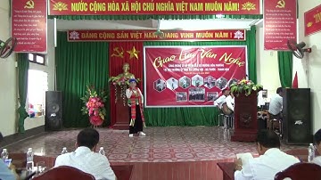 hát Tiếng mường giao lưu tại xã lương nội huyện bá thước