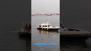 Mumbai Police On Patroling Duty On Sea