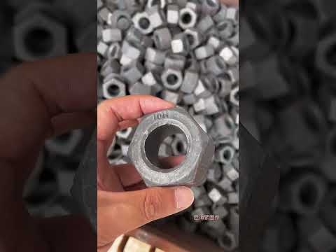 Video: M10 Hex Nuts, Grade C Dimensions