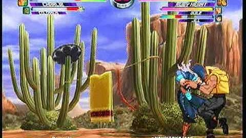 MvC2 Online (360): Brett (Psy/Cha/Col) vs Josh 360 (Jill/Ruby/Gui) 11 .:2.7.11:.