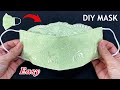 New Style Breathable Lace Mask Idea! Diy 3D Face Mask No Fog On Glasses Easy Pattern Sewing Tutorial