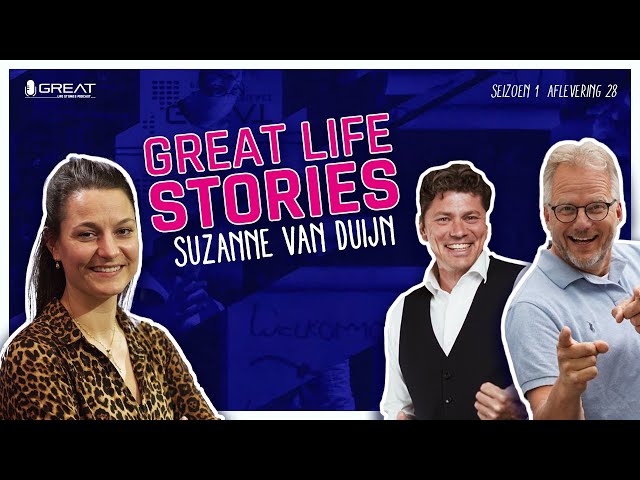 Digital nomad Suzanne over LOCATIE-ONAFHANKELIJK ondernemen en VASTGOED! Great Life Stories Podcast