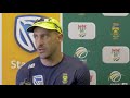 We want another dominant performance  du plessis