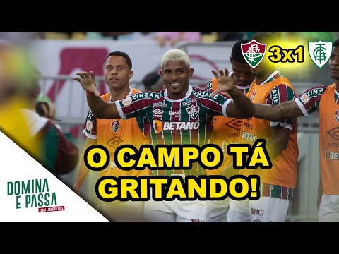 FLUMINENSE X AMÉRICA-MG |  Brasiliano 2023 |  Dominio e passaggio