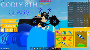 I finally got godly 8th class ROBLOX LIFTING SIMULATOR #roadtoleaderboard