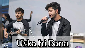 Uska Hi Bana - Arijit Singh | Live Performance | Jaypee Noida | Siddharth Sharma