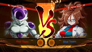 Frieza VS Android 21 (Lab Coat) | Dragon Ball FighterZ | XBOX Series X Gameplay