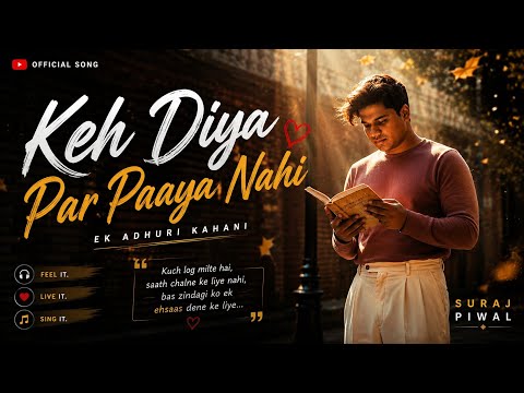Keh Diya Par Paaya Nahi - Suraj Piwal | Official Song
