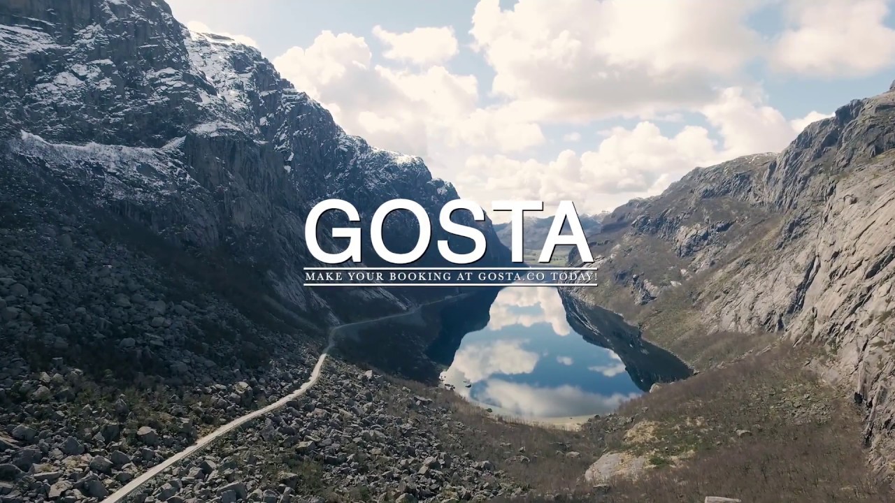 Drone Video of Gjesdal, Norway in HD