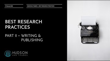 Quantitative Research: Writing and Publishing Tips