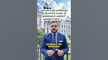Our client waited 6 years for asylum interview & her case was approved after Mandamus lawsuit!